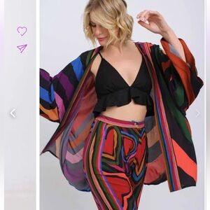 Anthropologie Farm Rio Kimono (Belt is missing)